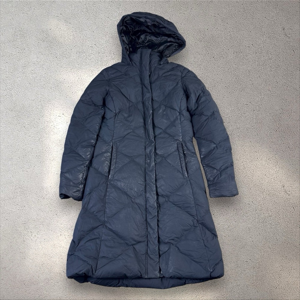 The North Face‎ Miss Metro Down Parka Long Coat 550 Fill Series Black Woman's XS